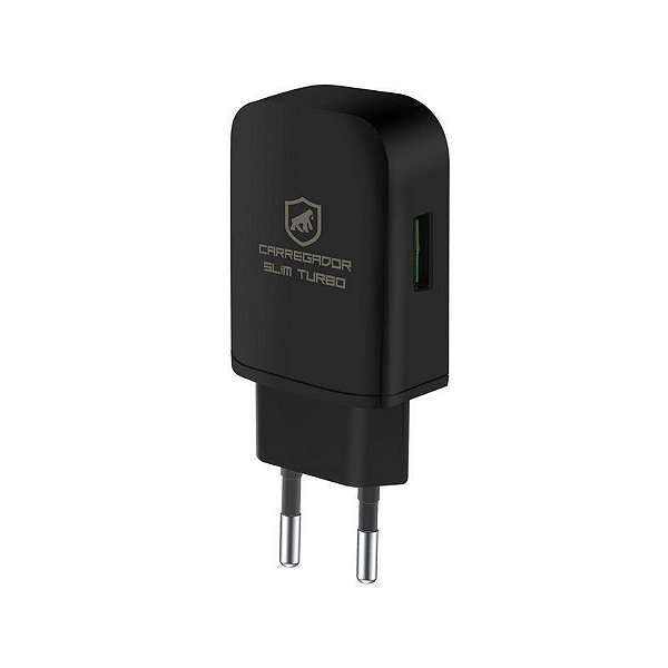 Carregador Turbo Slim USB-A QC 3.0 18W - Gshield