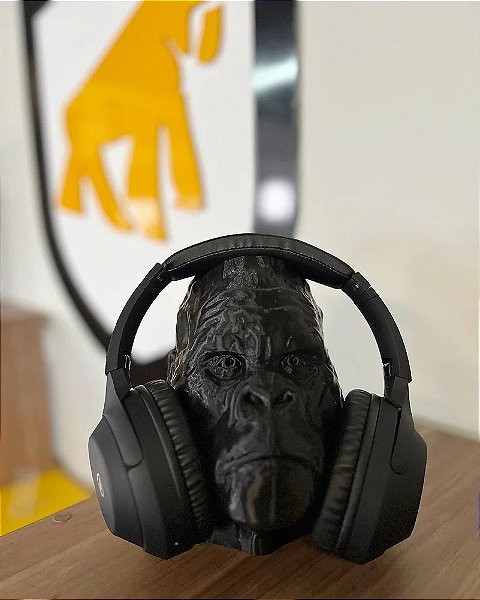 Suporte para Headphone / Headset - Busto de Gorila - Gshield