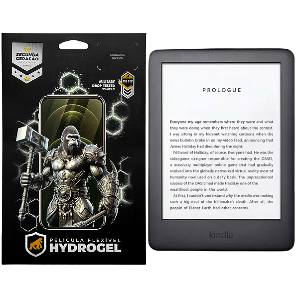 Película para Kindle 6° Geração - Hydrogel HD - Gshield