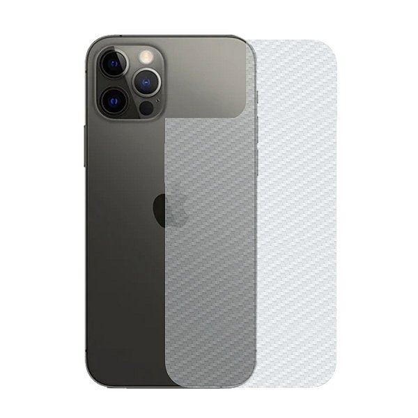 Película para iPhone 12 Pro - Traseira de Fibra de Carbono - Gshield