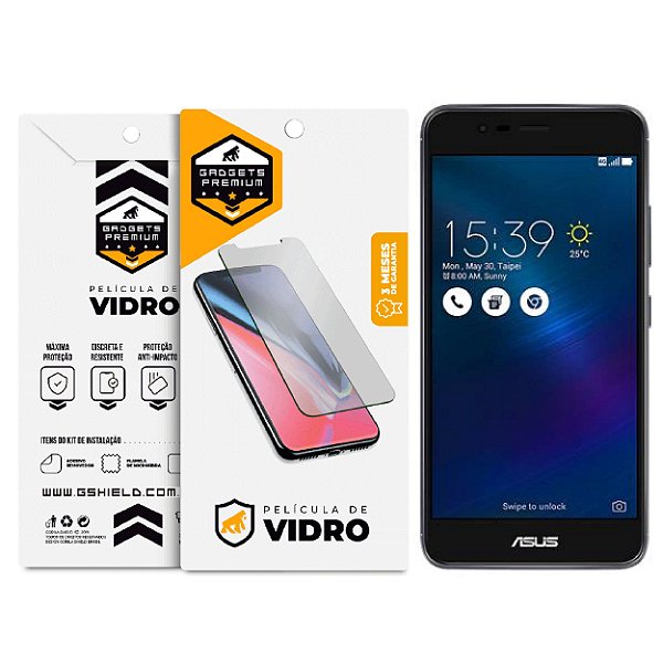 Película para Asus Zenfone 3 Max 5.2 - Vidro Dupla - Gshield