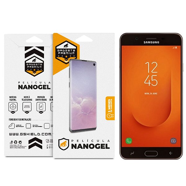 Película para Samsung Galaxy J7 Prime - Nano Gel Dupla - Gshield