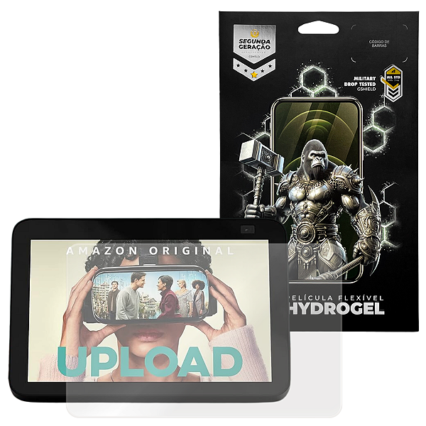 Película para Alexa Echo Show 8 - 1ª e 2° Geração - Hydrogel HD - Gshield