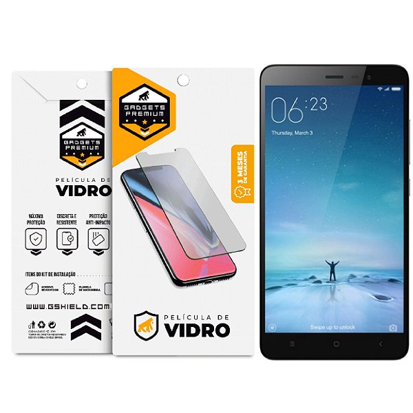 Película para Xiaomi Redmi 3 Note - Vidro Dupla - Gshield