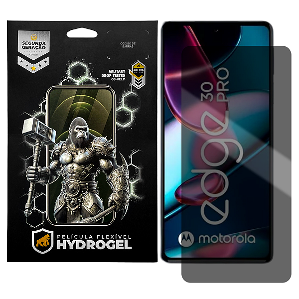 Película para Motorola Edge 30 Pro 5G - Privacidade Hydrogel - Gshield