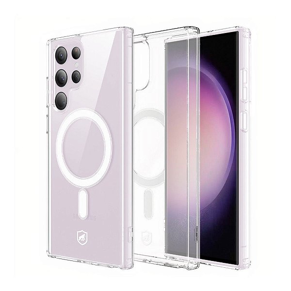 Capa para Samsung Galaxy S23 Ultra - MagSafe Transparente - Gshield