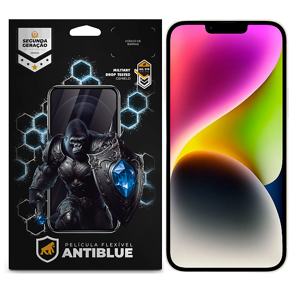 Película para iPhone 14 Plus - AntiBlue - Gshield