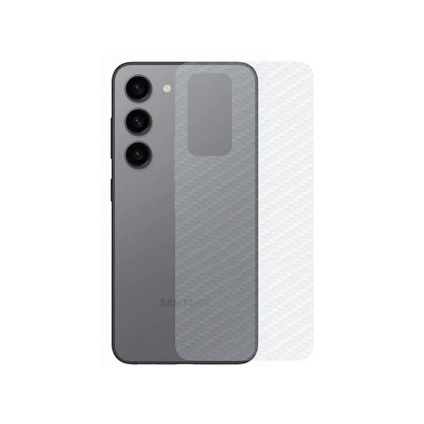 Película para Samsung Galaxy S23 - Traseira de Fibra de Carbono - Gshield