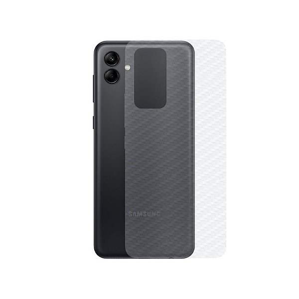 Película para Samsung Galaxy A04e - Traseira de Fibra de Carbono - Gshield