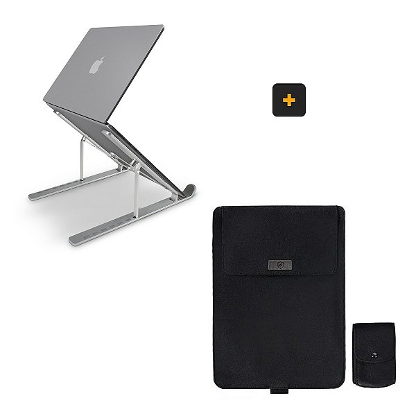 Suporte para Notebook Armor Slim + Capa para Notebook até 13" polegadas Smart Dinamic  - Gshield