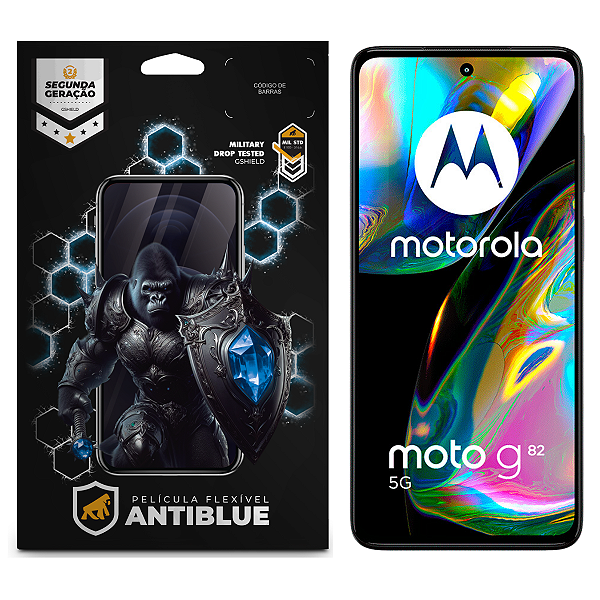 Película para Motorola Moto G82 5G - AntiBlue - Gshield