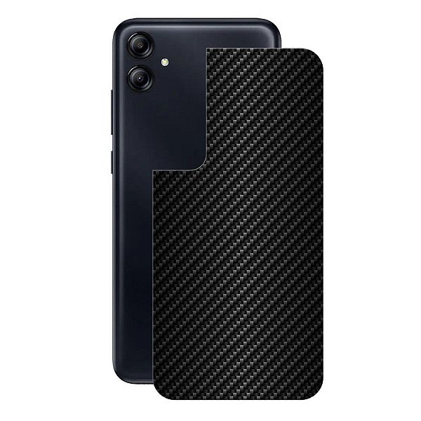 Película para Samsung Galaxy A04e - Traseira de Fibra de Carbono Preta - Gshield
