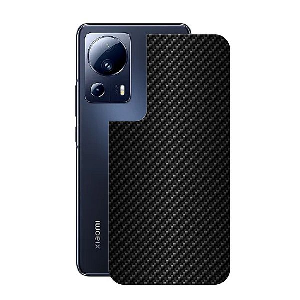 Película para Xiaomi 13 Lite - Traseira de Fibra de Carbono Preta - Gshield