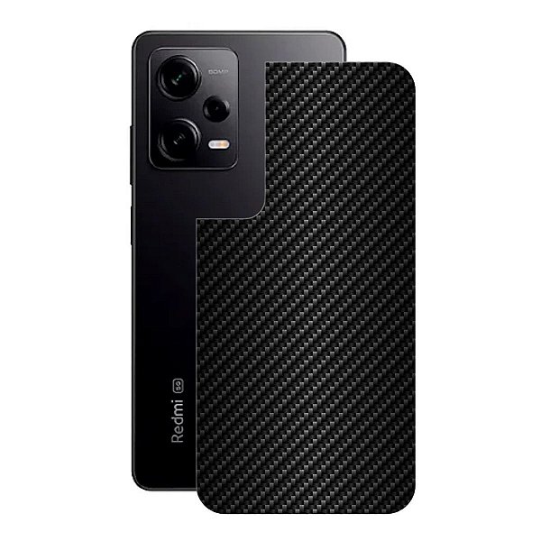 Película para Xiaomi Redmi Note 12 Pro Plus 5G - Traseira de Fibra de Carbono Preta - Gshield