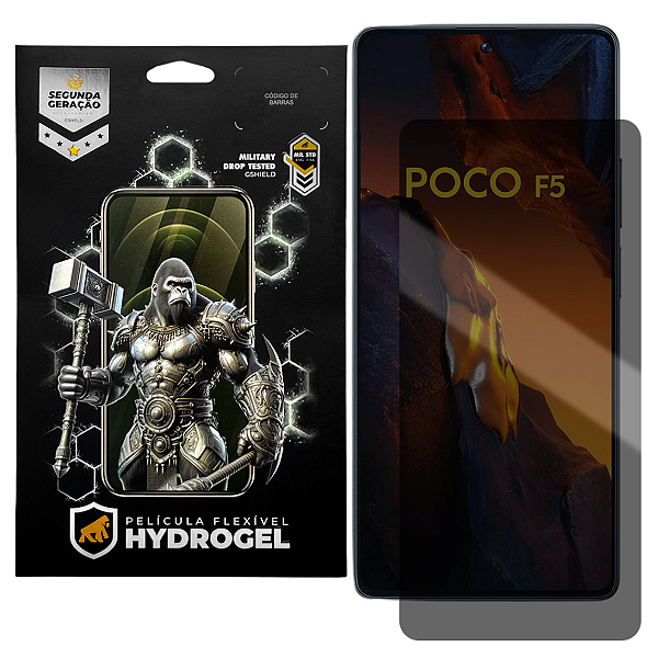 Película para Xiaomi Poco F5 - Privacidade Hydrogel - Gshield