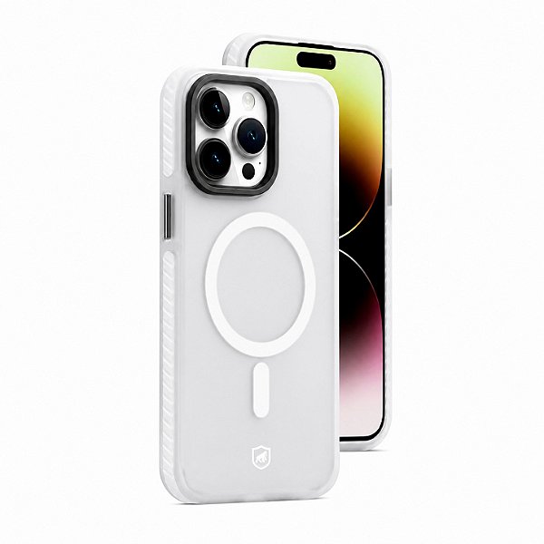 Capa MagSafe Pro para iPhone 14 Pro Max - Transparente Fosca - Gshield