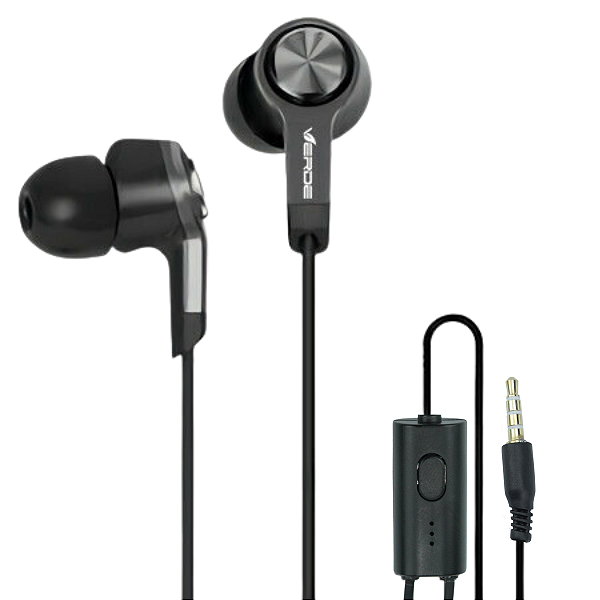 Fone de Ouvido Intra-Auricular P2 - Preto - Verde