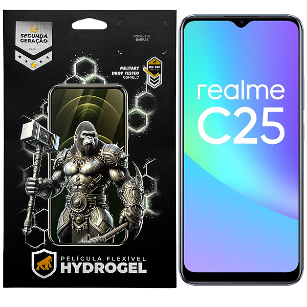 Película para Realme C25 - Hydrogel Gamer Fosca - Gshield