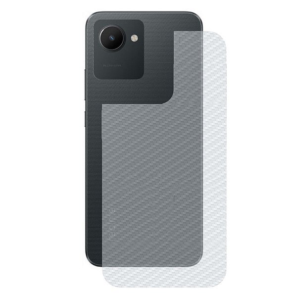 Película para Realme C30 - Traseira de Fibra de Carbono - Gshield