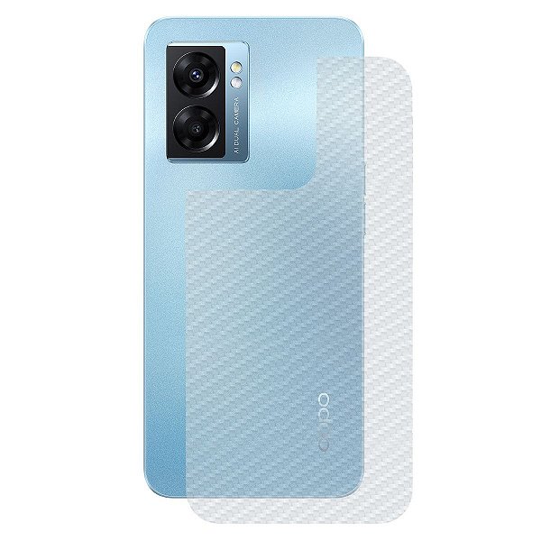 Película para Oppo A77 - Traseira de Fibra de Carbono - Gshield
