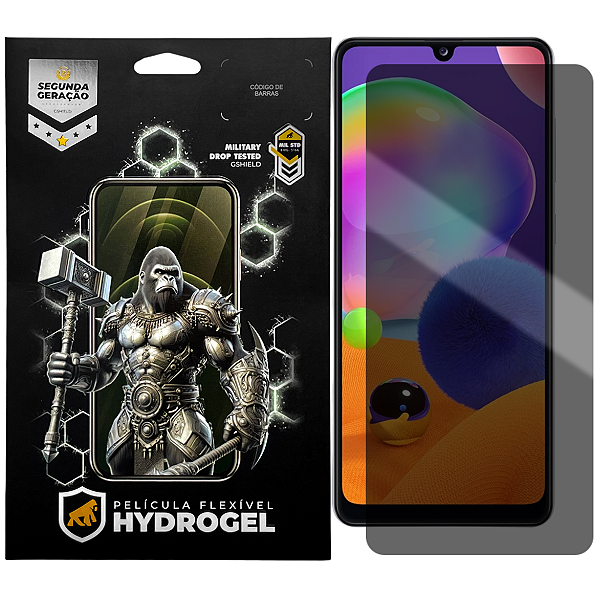 Película para Samsung Galaxy A31 - Privacidade Hydrogel - Gshield