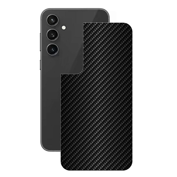 Película para Samsung Galaxy S23 FE 5G - Traseira de Fibra de Carbono Preta - Gshield