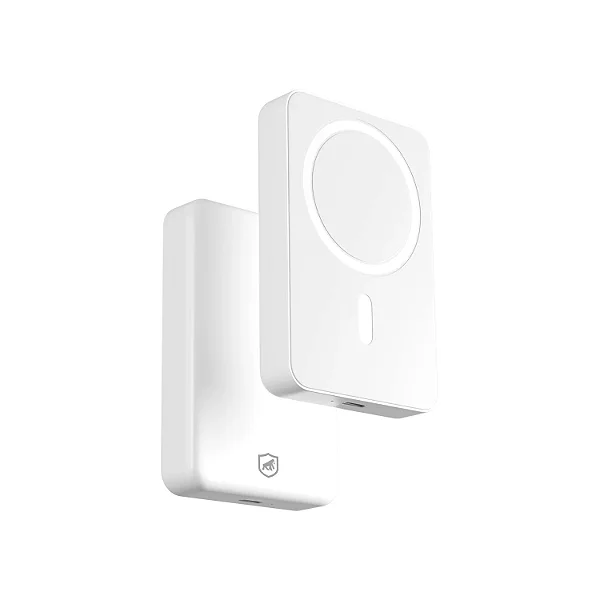 Carregador Portátil Wireless MagPower 5.000 mAh - Branco - Gshield