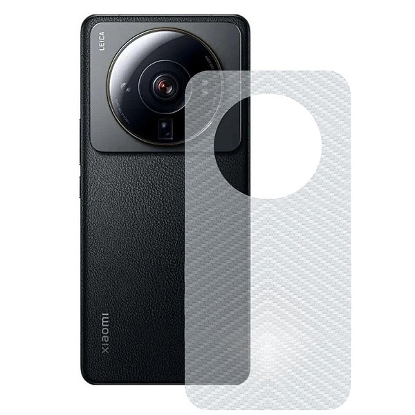 Película para Xiaomi 12S Ultra - Traseira de Fibra de Carbono - Gshield