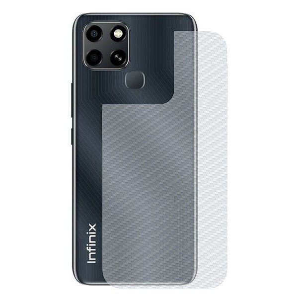 Película para Infinix Smart 6 - Traseira de Fibra de Carbono - Gshield