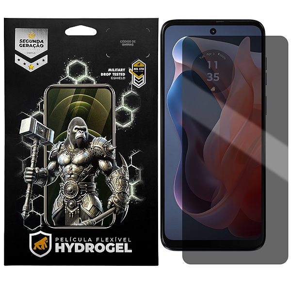 Película para Motorola Moto G Play 2024 - Privacidade Hydrogel - Gshield