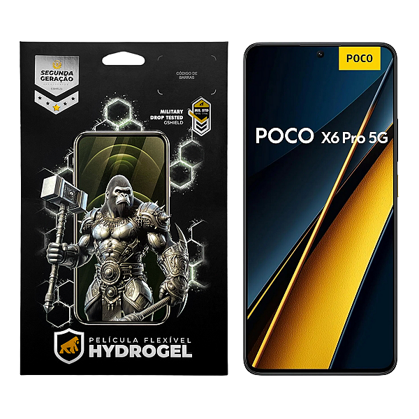 Película para Xiaomi Poco X6 Pro 5G - Hydrogel Gamer Fosca - Gshield