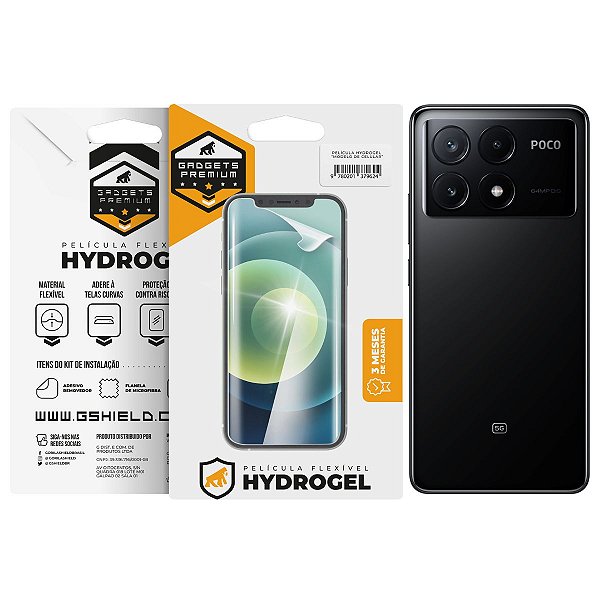 Película para Xiaomi Poco X6 Pro 5G - Traseira Hydrogel HD - Gshield