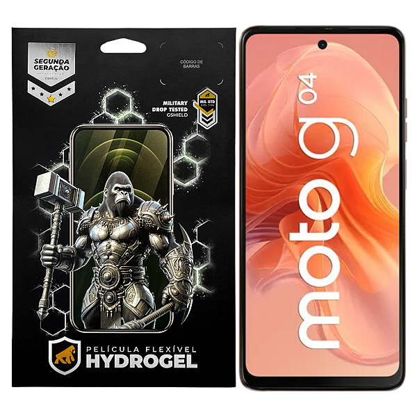 Película para Motorola Moto G04 - Hydrogel Gamer Fosca - Gshield