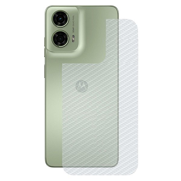 Película para Motorola Moto G24 - Traseira de Fibra de Carbono - Gshield