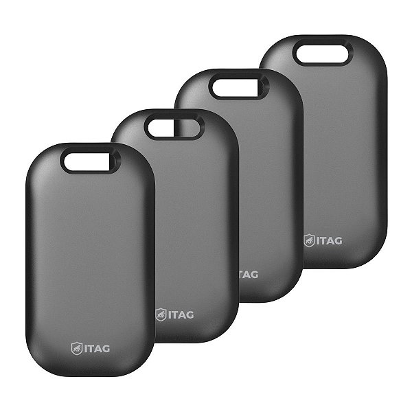 iTag - localizador Rastreador - função Airtag Buscar Apple - Chaveiro - (4 Unidades) - Gshield