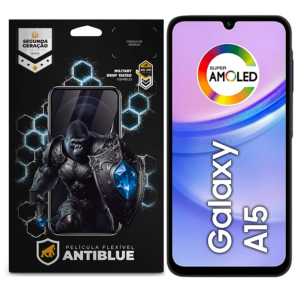 Película para Samsung Galaxy A15 - AntiBlue - Gshield