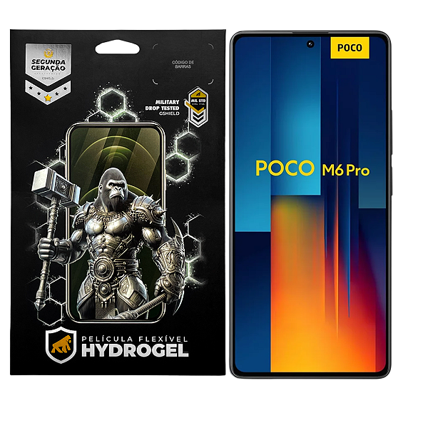 Película para Xiaomi Poco M6 Pro - Hydrogel HD - Gshield