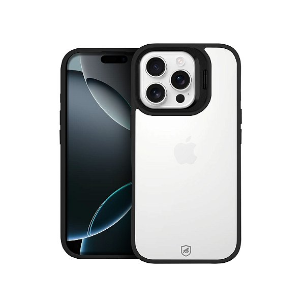 Capa para iPhone 16 Pro - Gravity Preta - Gshield