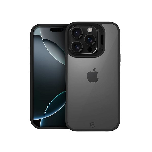 Capa para iPhone 16 Pro Max - Gravity Preta - Gshield