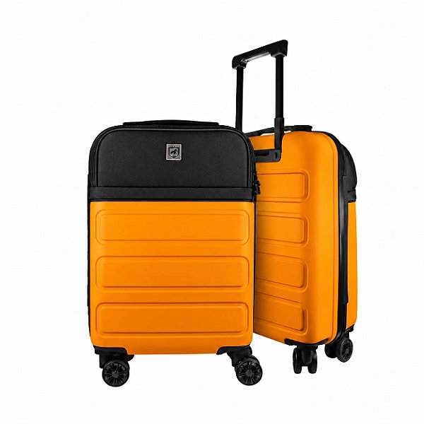 Mala de bordo para Viagem - Com bolso para Notebook - Armor - Amarela - Gshield