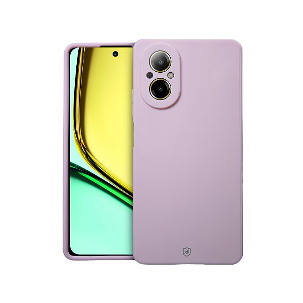 Capa para Realme C67 - Silicon Veloz - Rosa - Gshield