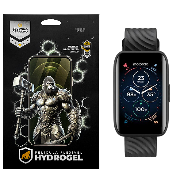 Película para Motorola Moto Watch 40 - Hydrogel HD 6 Unidades - Gshield