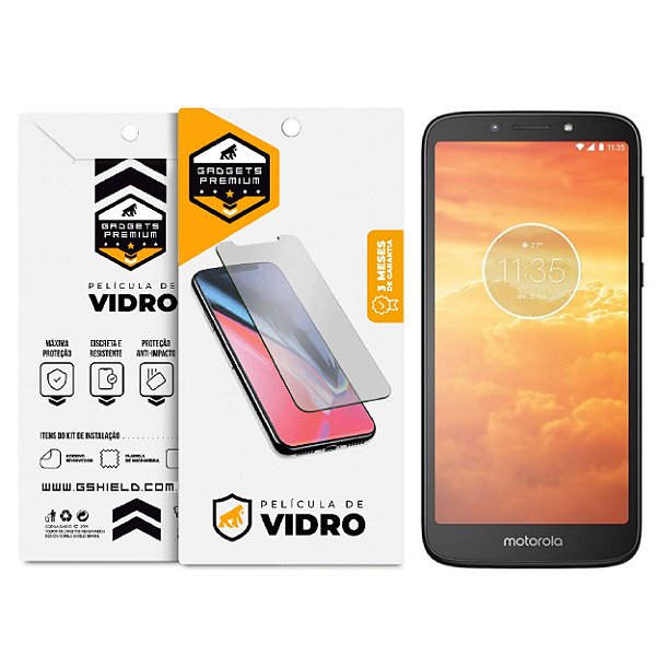 Película para Motorola Moto E5 - Vidro Dupla - Gshield