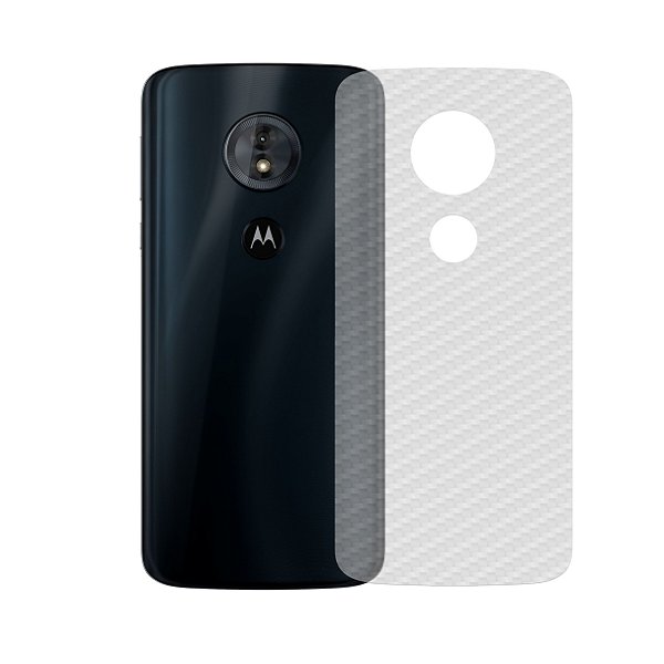 Película para Motorola Moto E5 - Traseira de Fibra de Carbono - Gshield