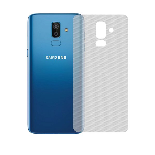 Película para Samsung Galaxy J8 - Traseira de Fibra de Carbono - Gshield