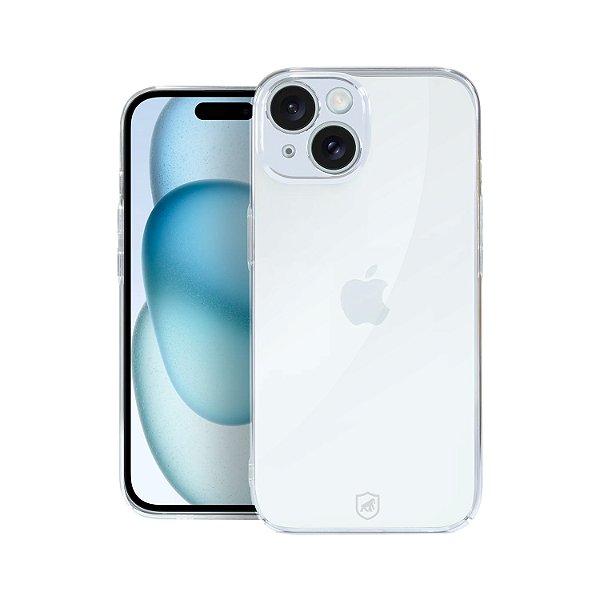 Capa para iPhone 15 - Crystal Slim - NÃO AMARELA - Gshield