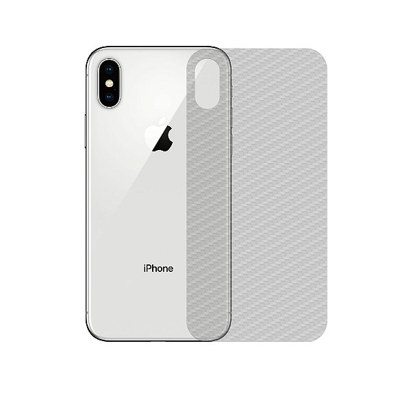 Película para iPhone XS Max - Traseira de Fibra de Carbono - Gshield