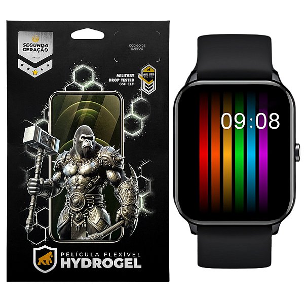 Película para Relógio Smartwatch QCY GTC S1 - Hydrogel HD 6 Unidades - Gshield