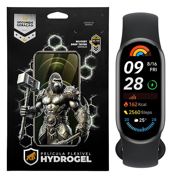 Película para Xiaomi Smart Band 9 - Hydrogel HD 6 Unidades - Gshield