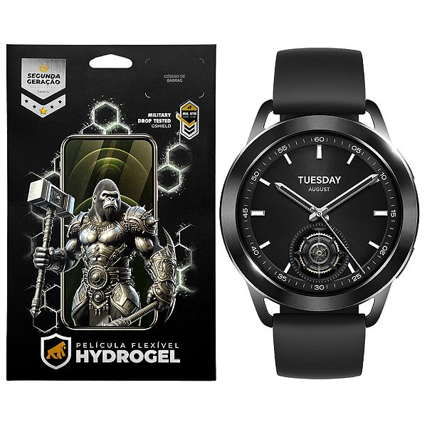 Película para Xiaomi SmartWatch S3 - Hydrogel HD 6 Unidades - Gshield